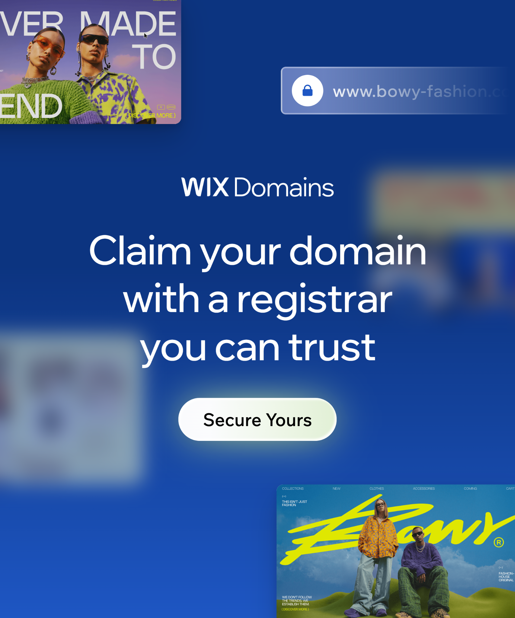 Wix Facebook ad