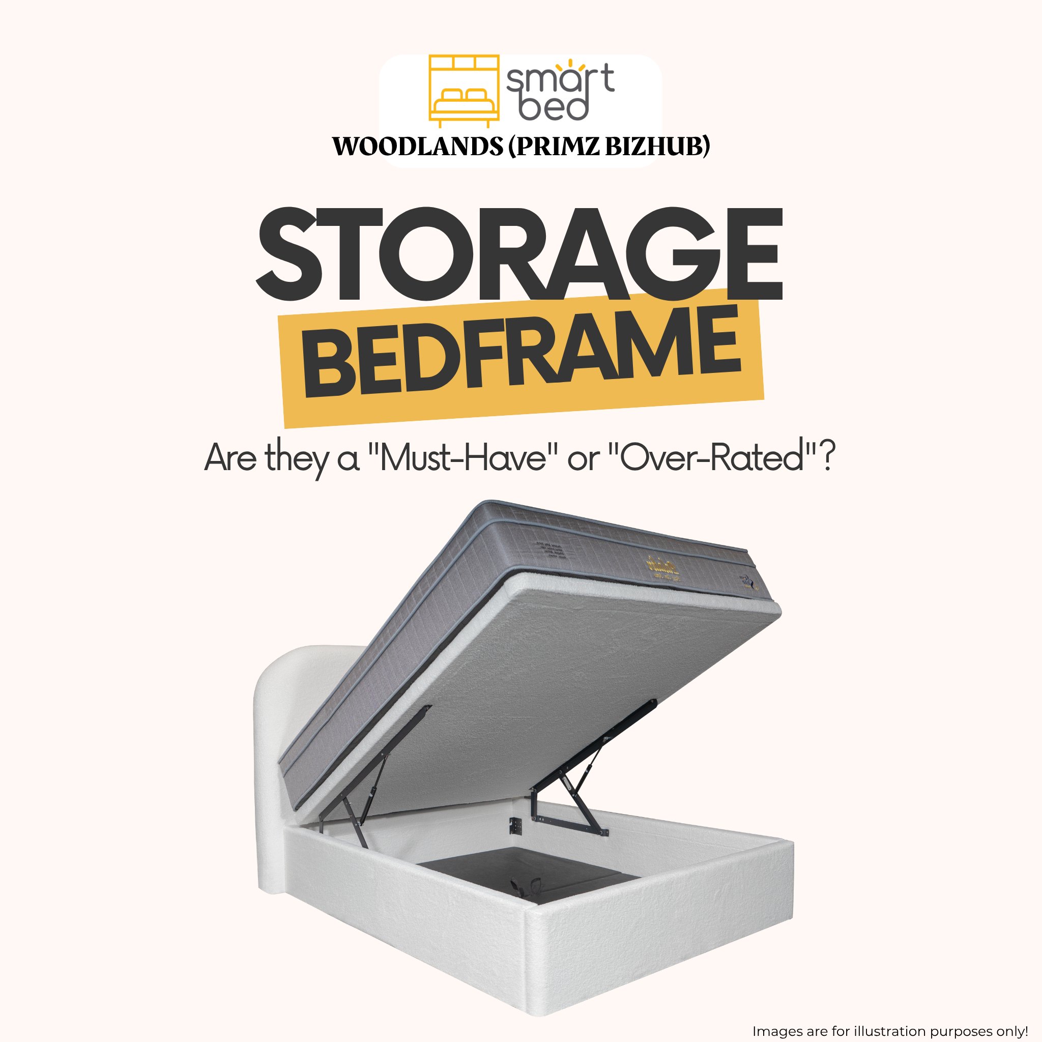 Smartbed Furniture - Woodlands Facebook ad: Smartbed Mattress Boutique · 21 Woodlands Cl, #01-05 Primz…