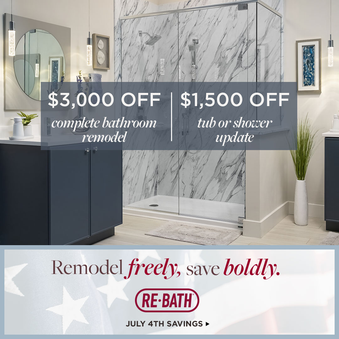 Re-Bath Phoenix Facebook ad: Save $3,000 on a Complete Bathroom Remodel