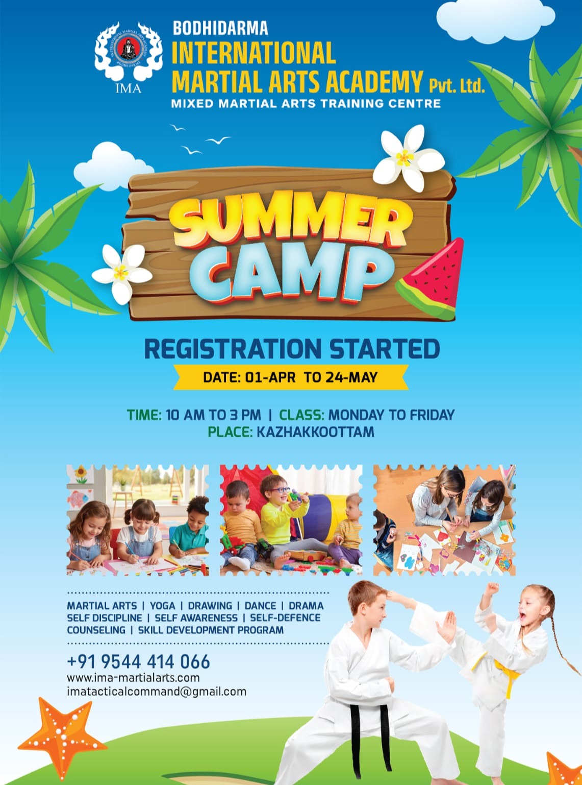 international_martial_arts__ Facebook ad: Don't Let Your Kids Waste Their Summer!
