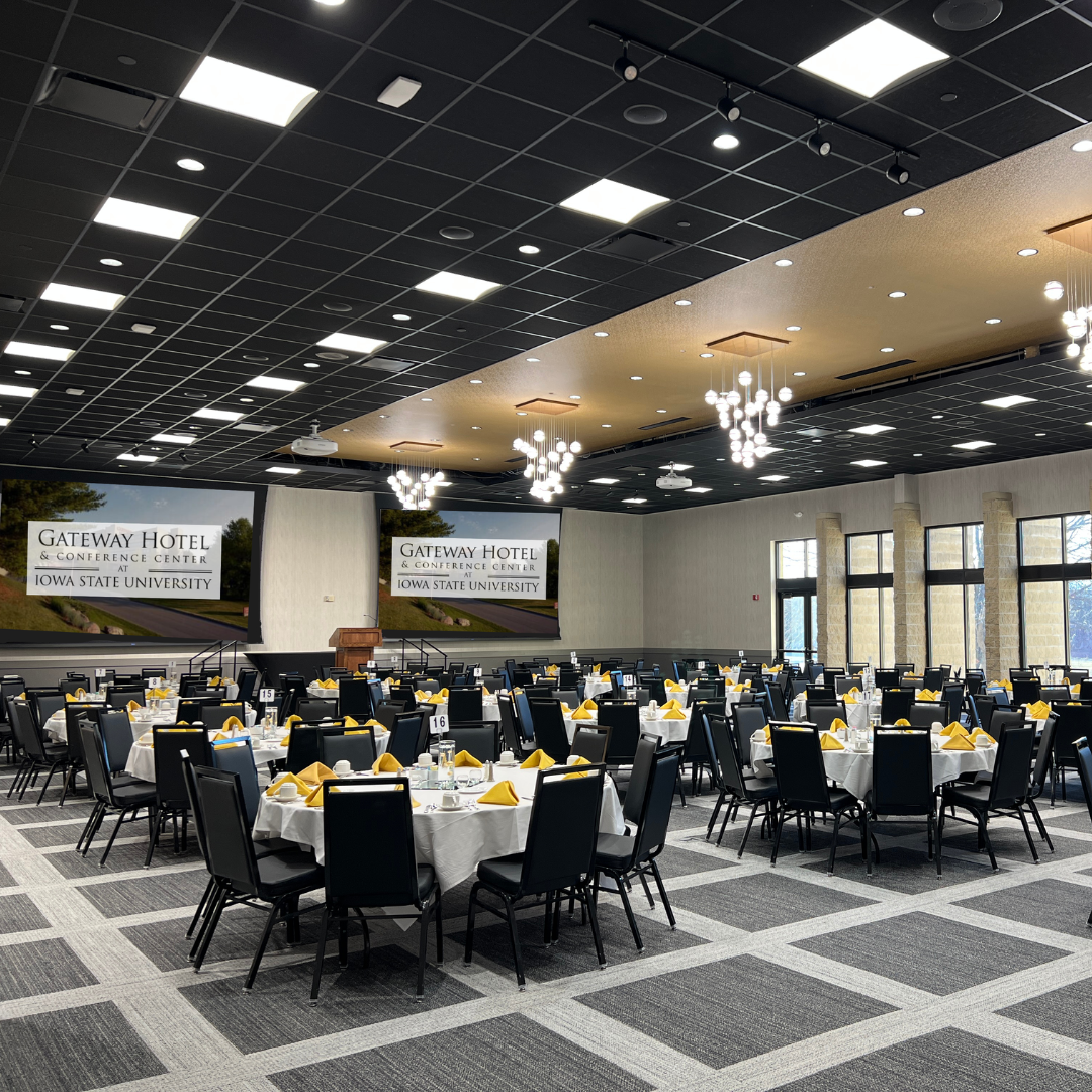 Gateway Hotel & Conference Center Facebook ad: Newly Renovated Conference Center, Book Your Wedding…