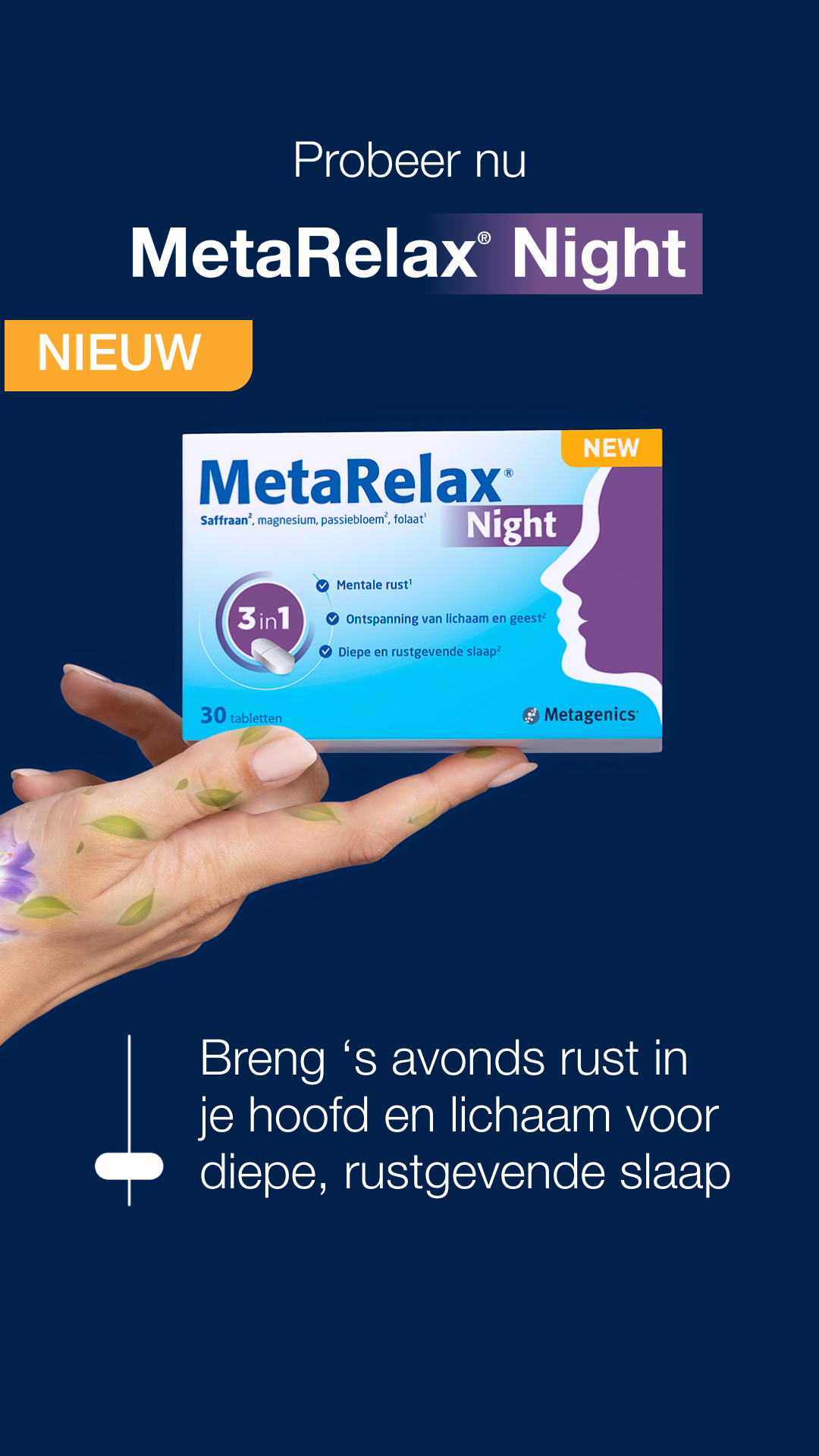 Metagenics België Facebook ad