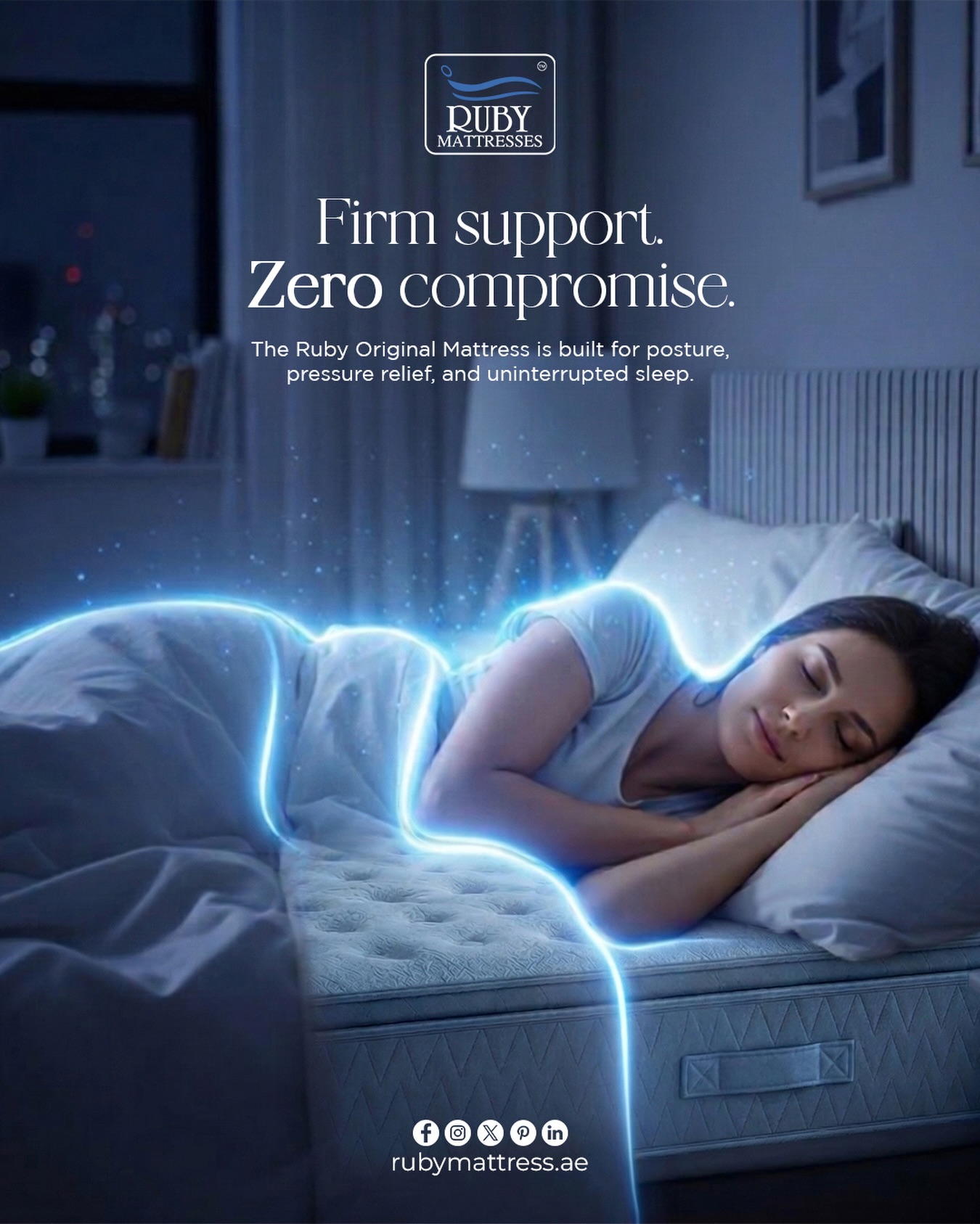 Ruby Mattresses Facebook ad