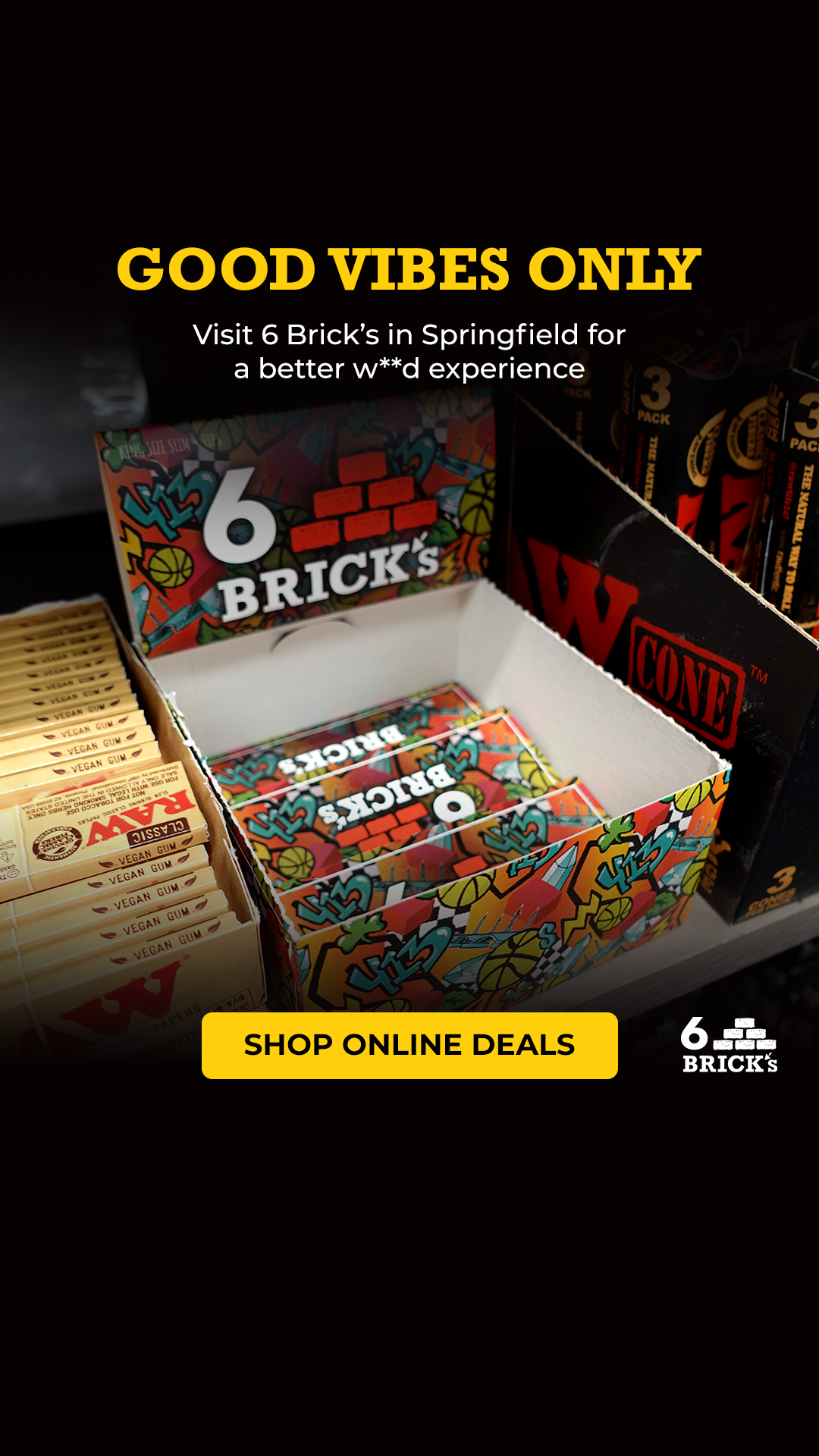 6 Brick's Facebook ad