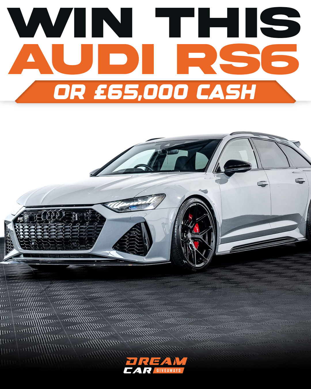 Dream Car Giveaways Facebook ad
