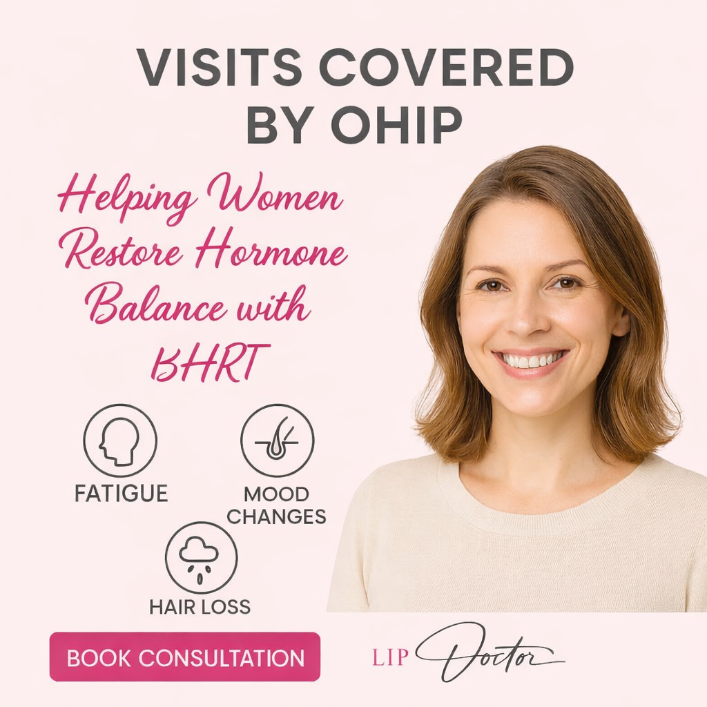 HRTDoctor Facebook ad: BHRT & TRT Visits Covered By OHIP