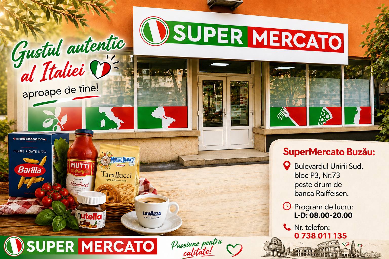 SuperMercato Facebook ad