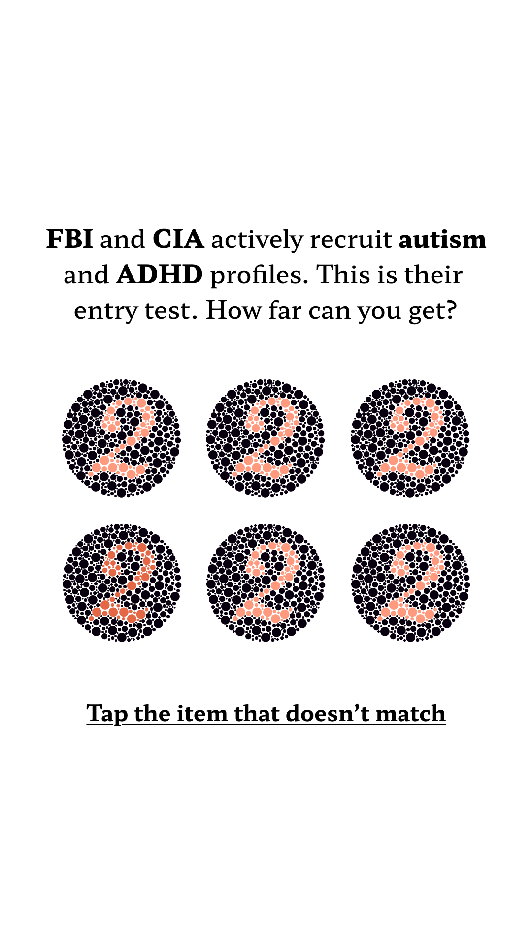 Brain Health Check Facebook ad