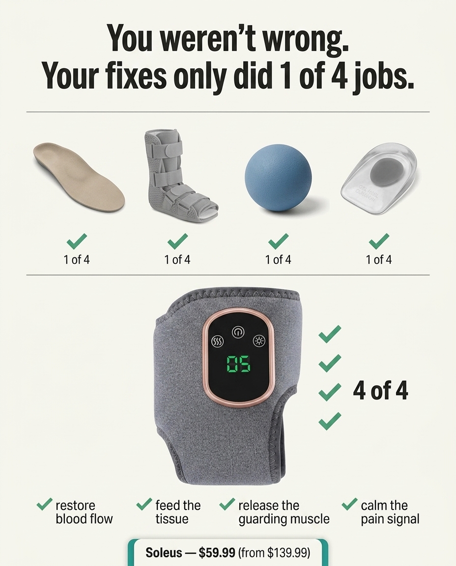 Soleus Facebook ad