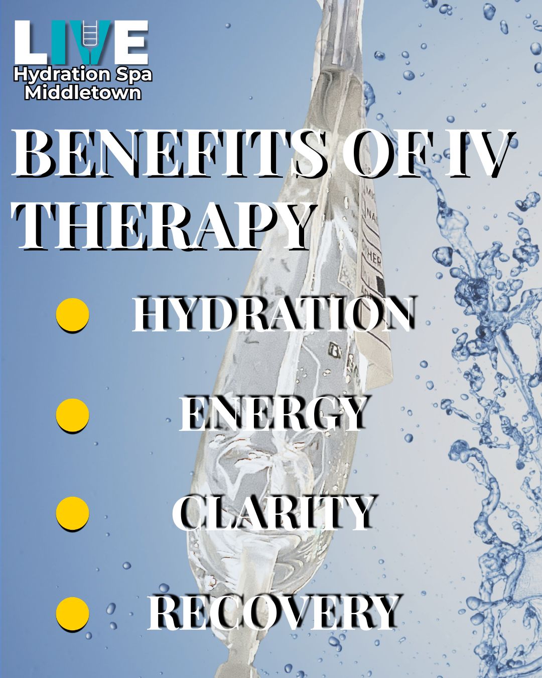 LIVE Hydration Spa Middletown Facebook ad from Jun 4, 2026