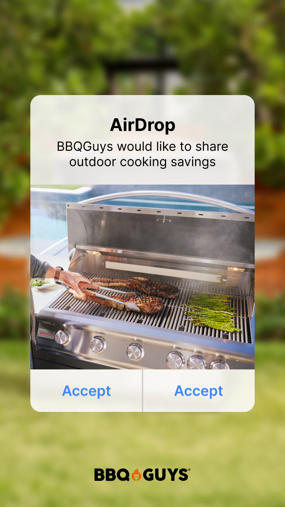 BBQGuys Facebook ad