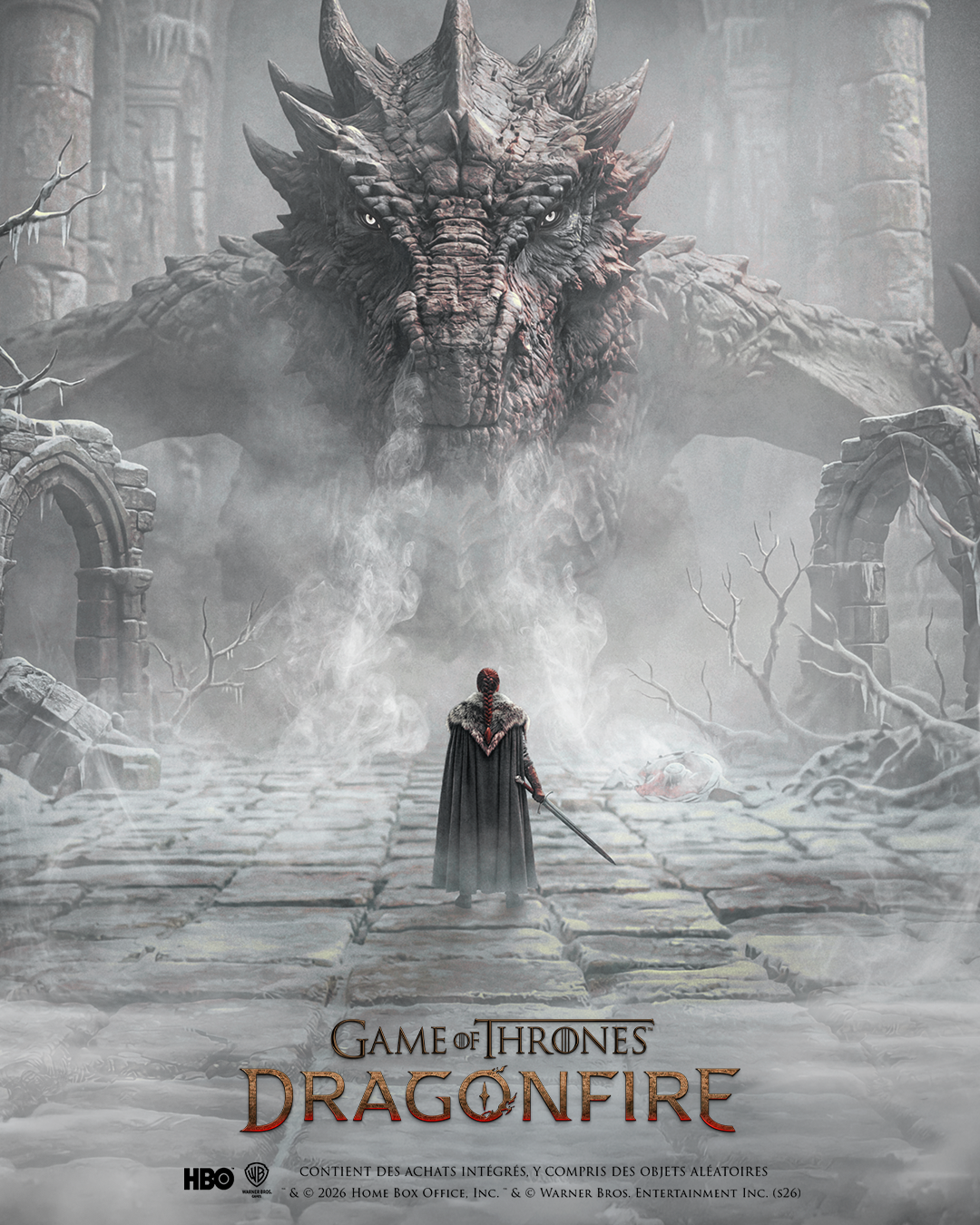 Game of Thrones: Dragonfire Facebook ad