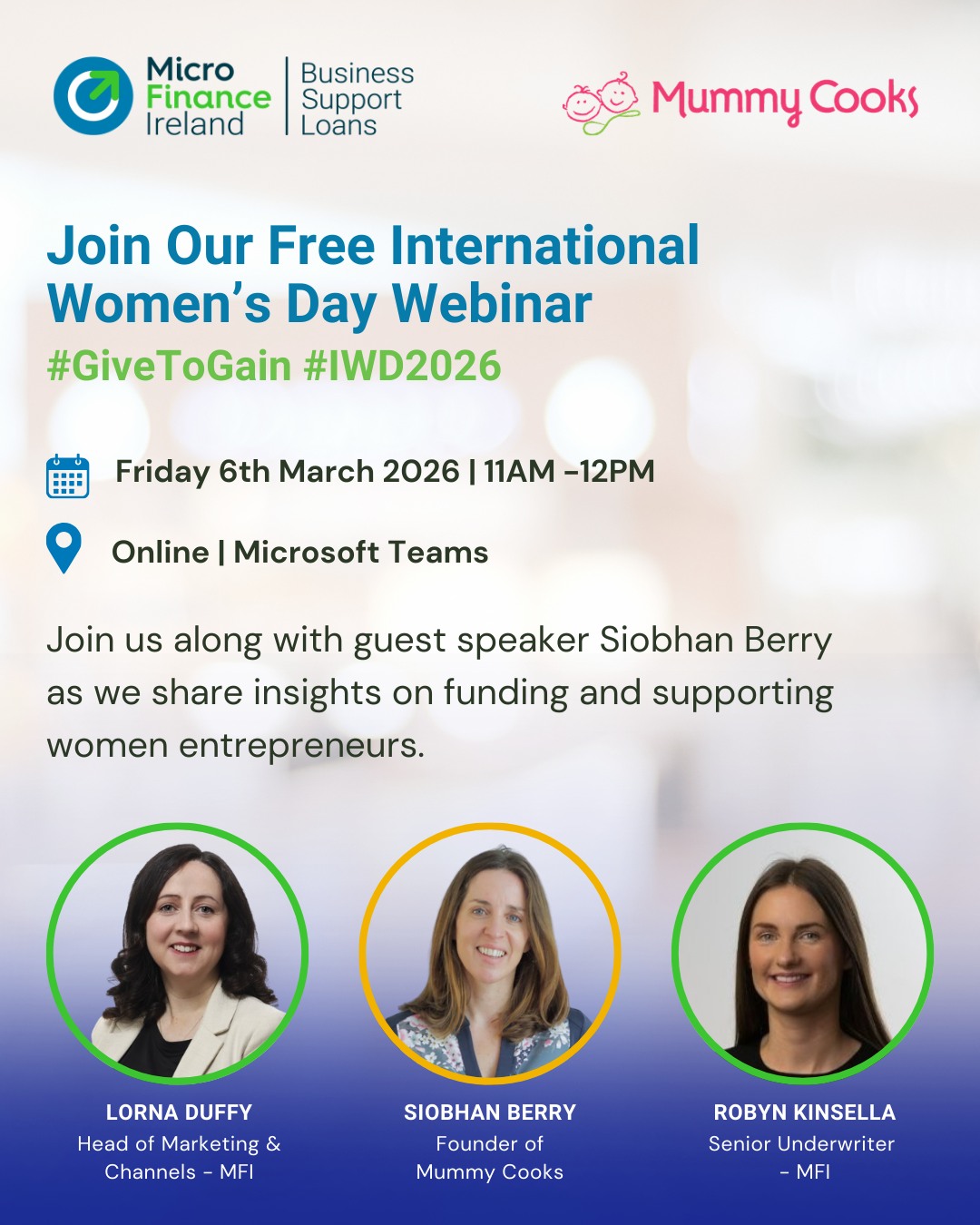 Microfinance Ireland Facebook ad