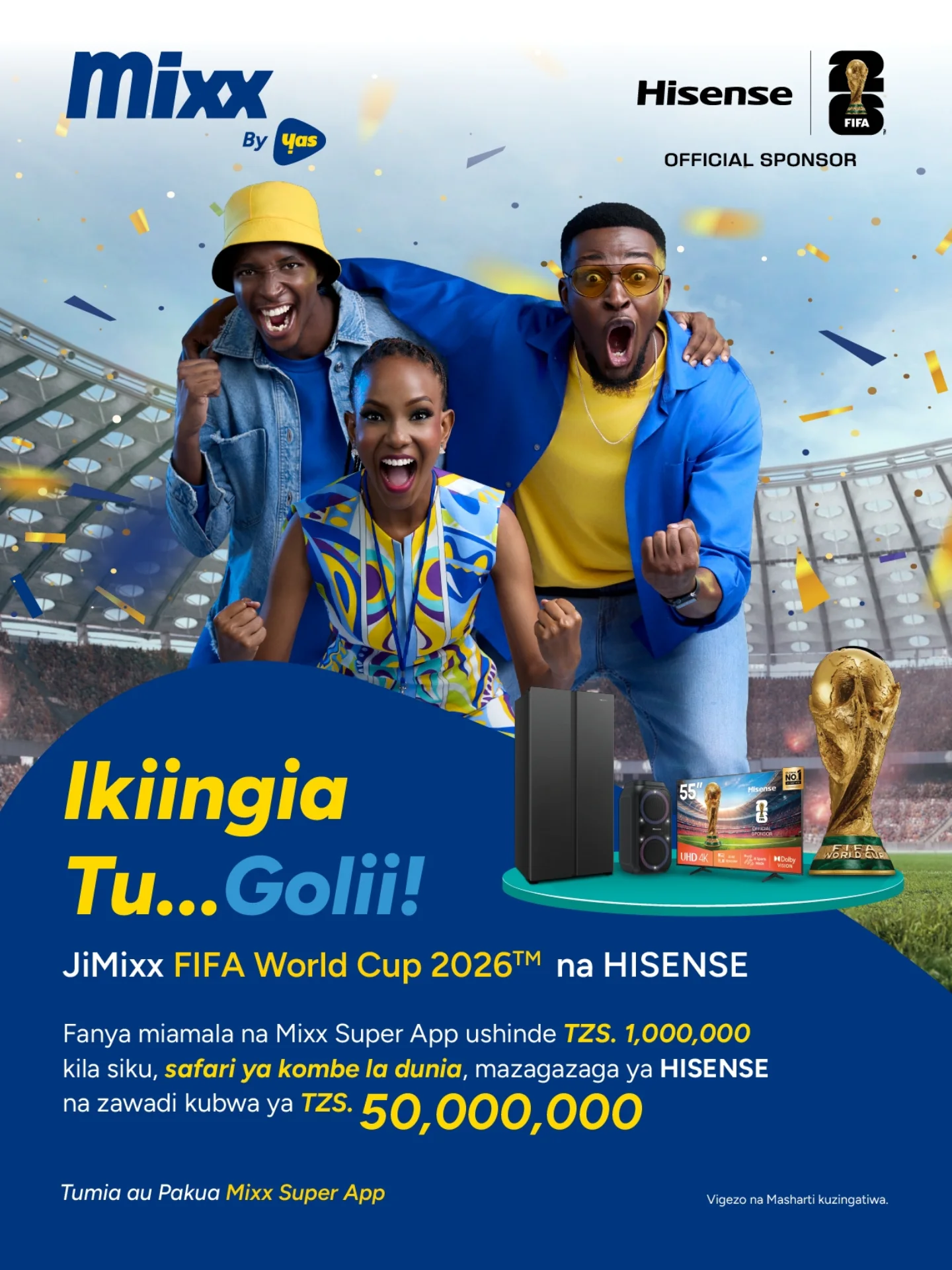 Mixx Tanzania Facebook ad