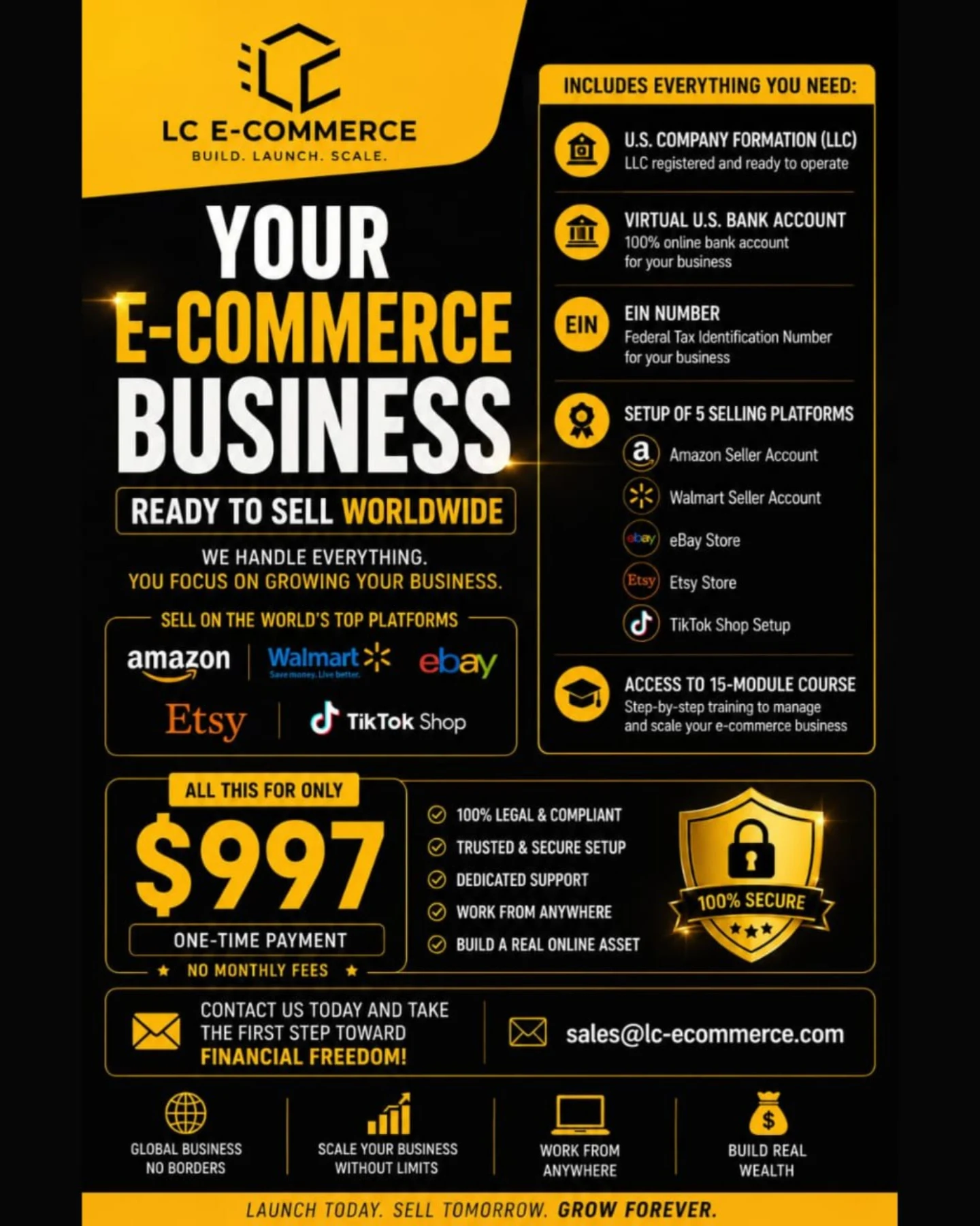 LC E-commerce Facebook ad