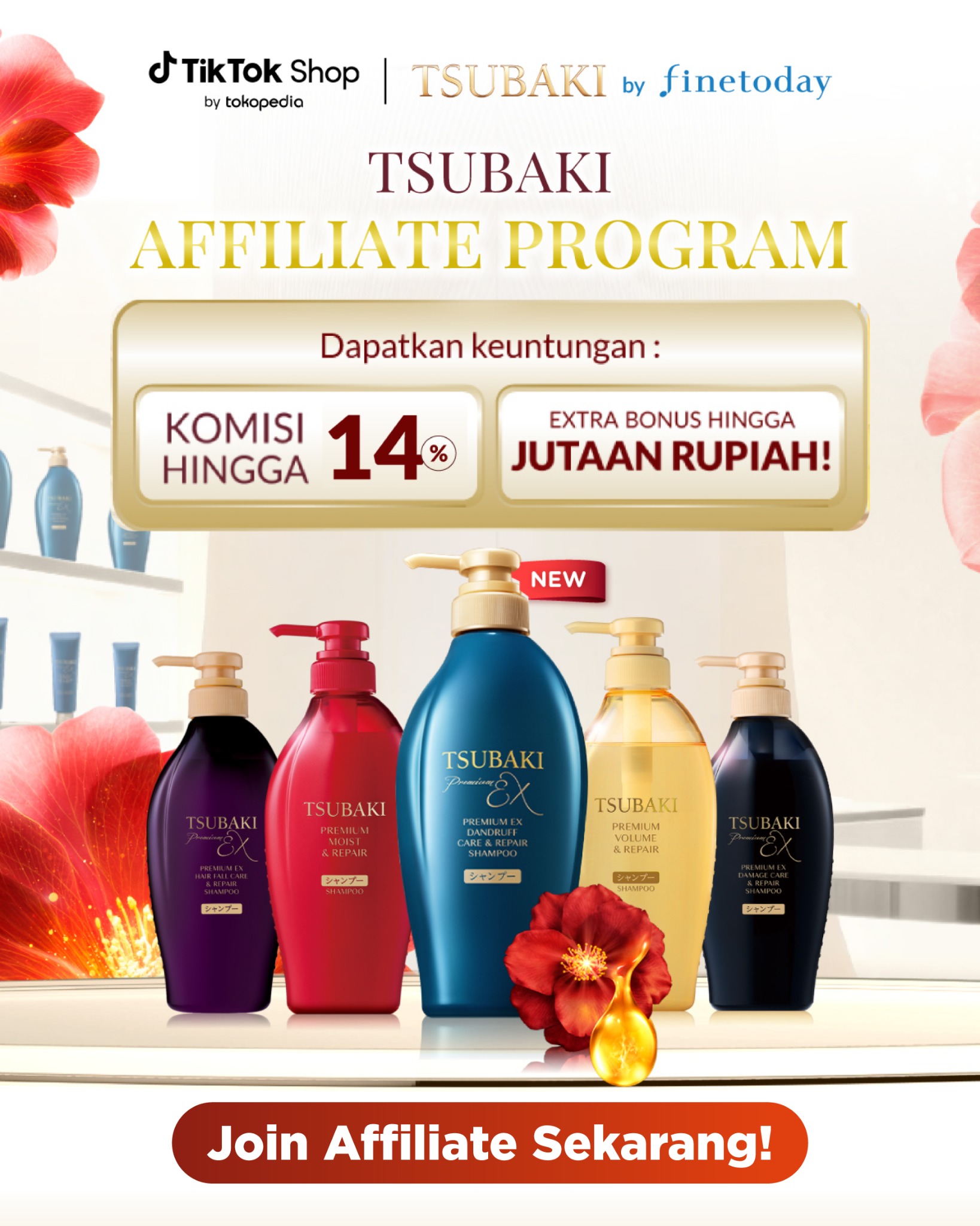 Tsubaki ID Facebook ad: Gabung di Tsubaki Affiliate Program sekarang dan nikmati…