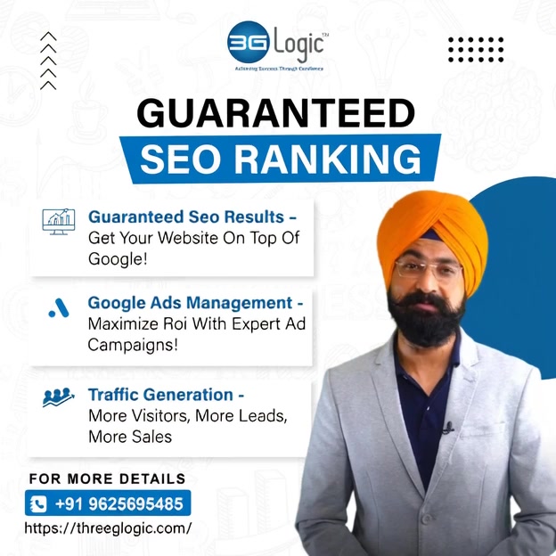 Three G Logic Infotech Pvt. Ltd Facebook ad: Grow Traffic with Smart SEO