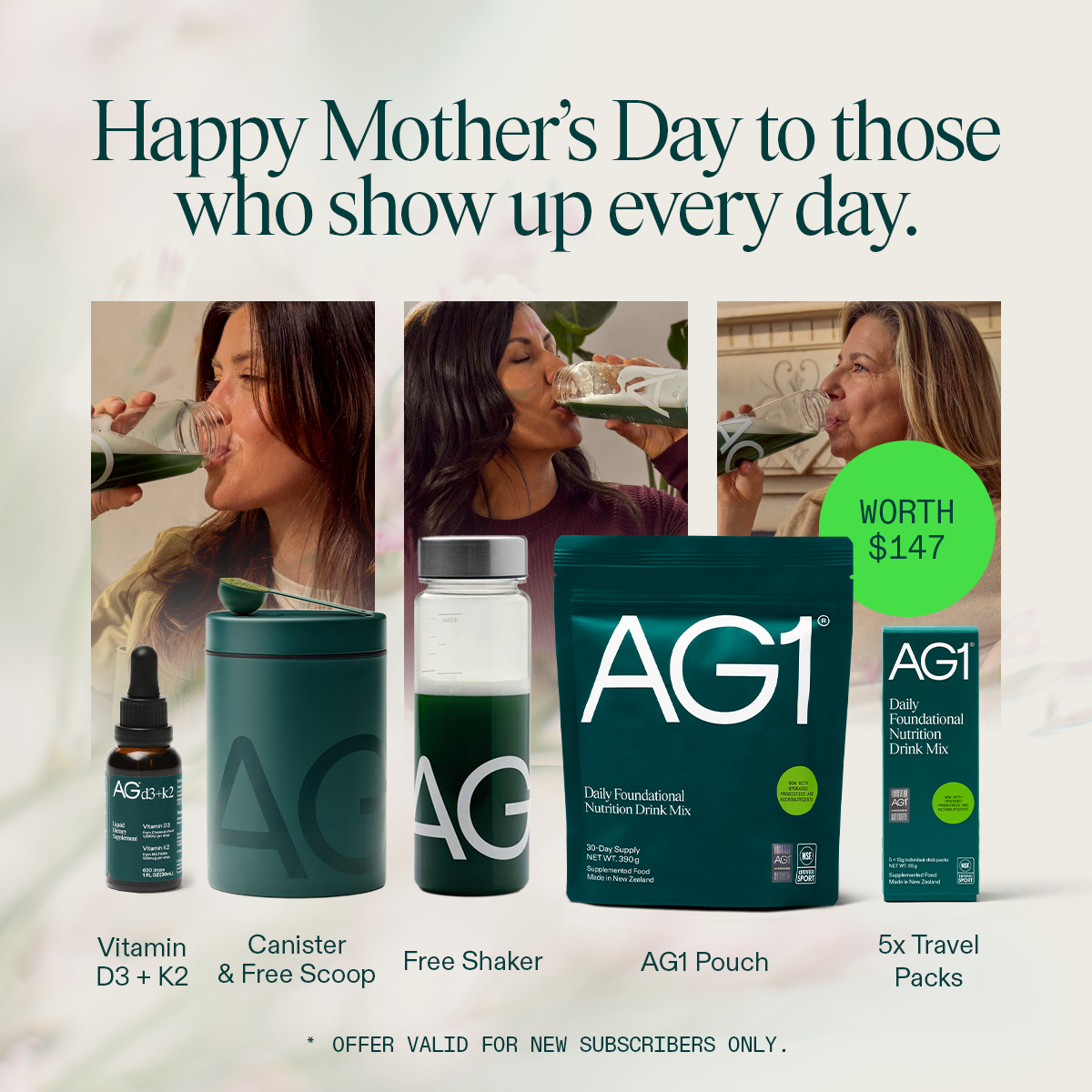 AG1 by Athletic Greens Facebook ad