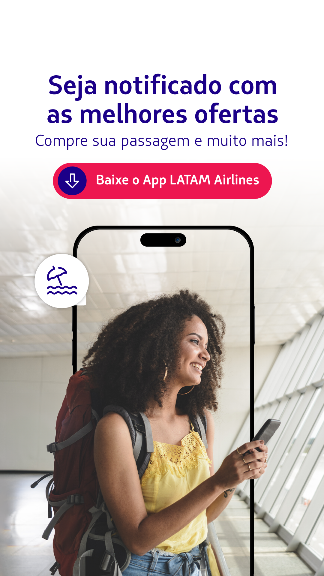 LATAM Airlines Facebook ad