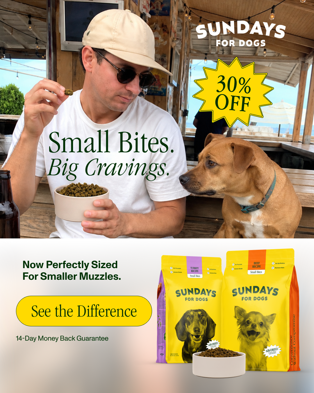 Sundays Facebook ad