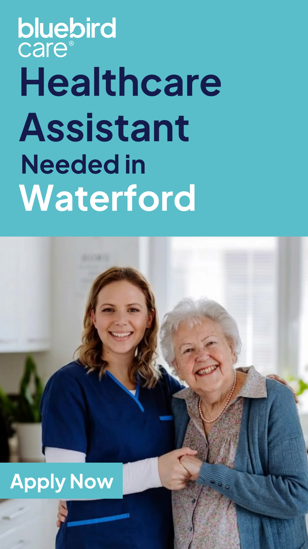 Bluebird Care Careers - Waterford Carlow Kilkenny Tipperary East Cork Facebook ad from Feb 23, 2026