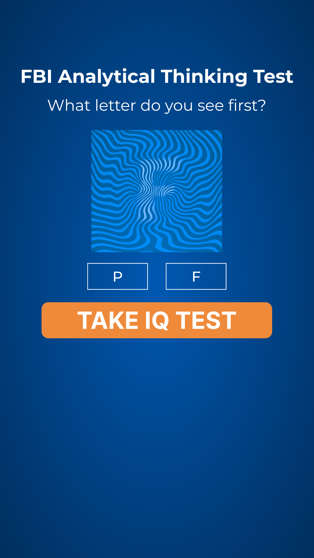 My IQ Facebook ad