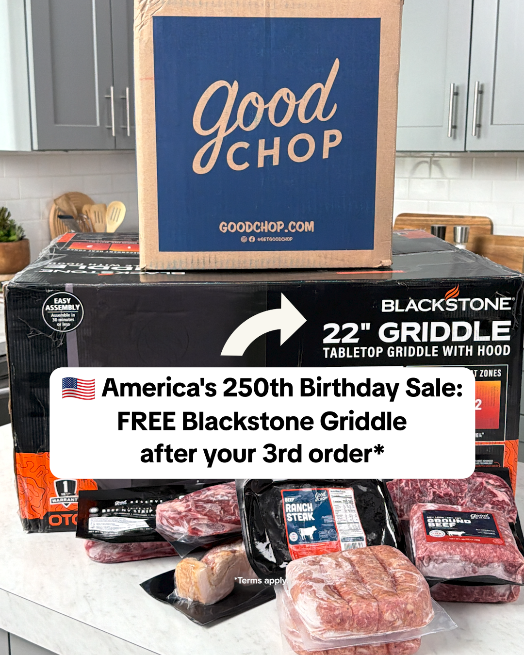 GoodChop Facebook ad