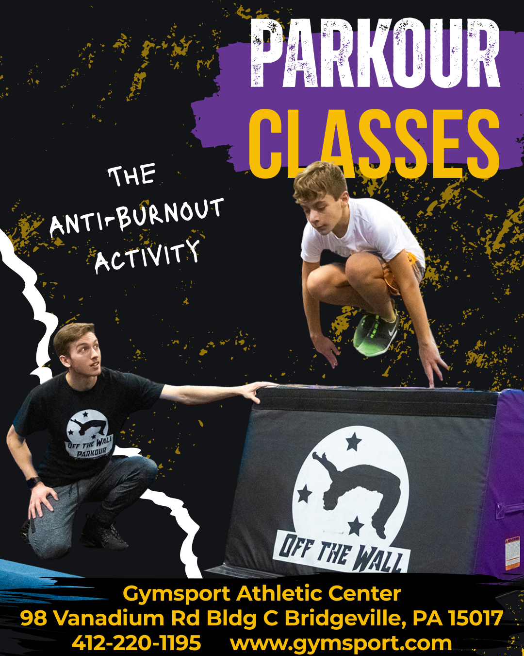 Gymsport Facebook ad
