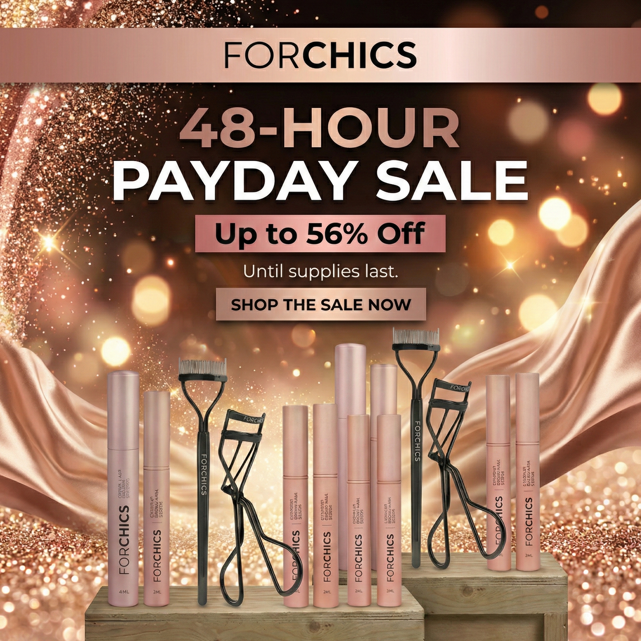 ForChics Beauty Facebook ad