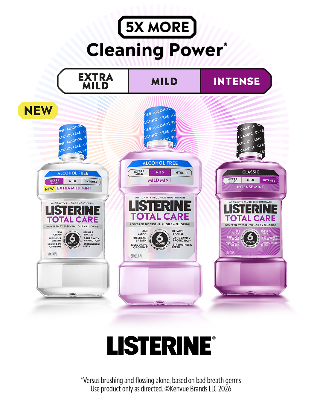 Listerine Facebook ad from Apr 3, 2026