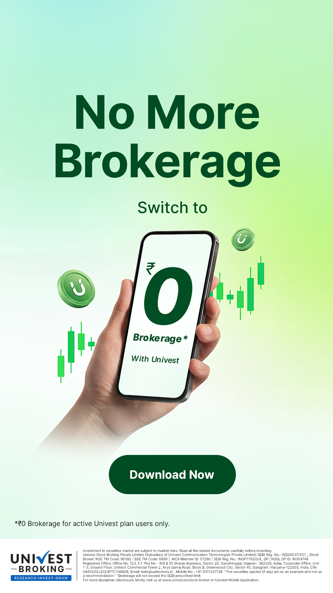 Univest Broking Facebook ad