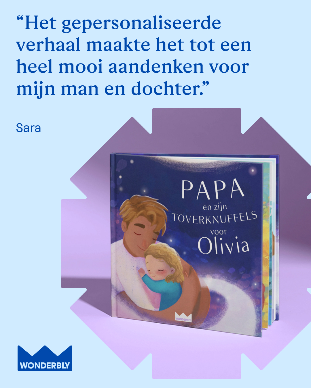 Wonderbly Facebook ad
