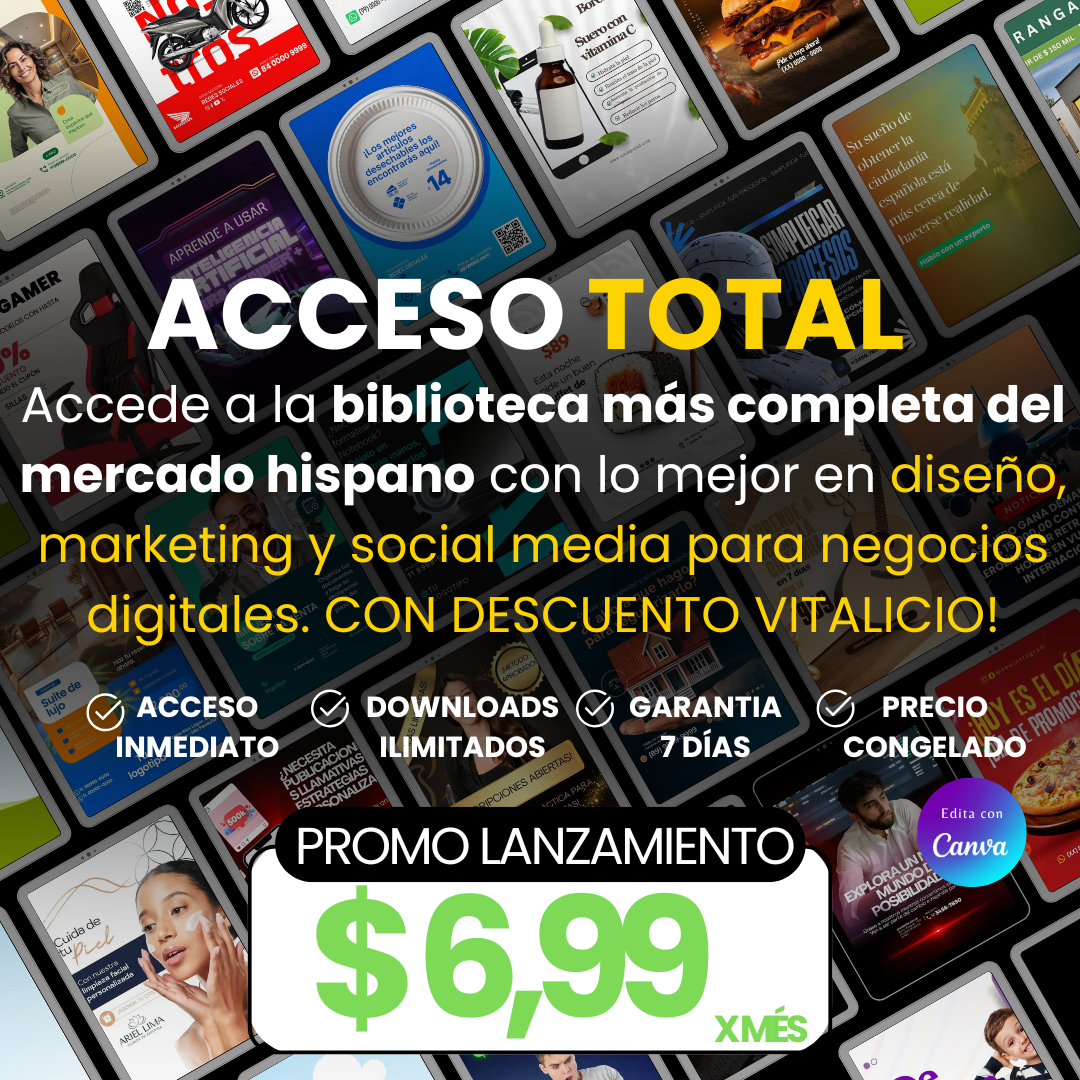 Top-Funnel Marketing Facebook ad: PRECIO CONGELADO DE POR VIDA