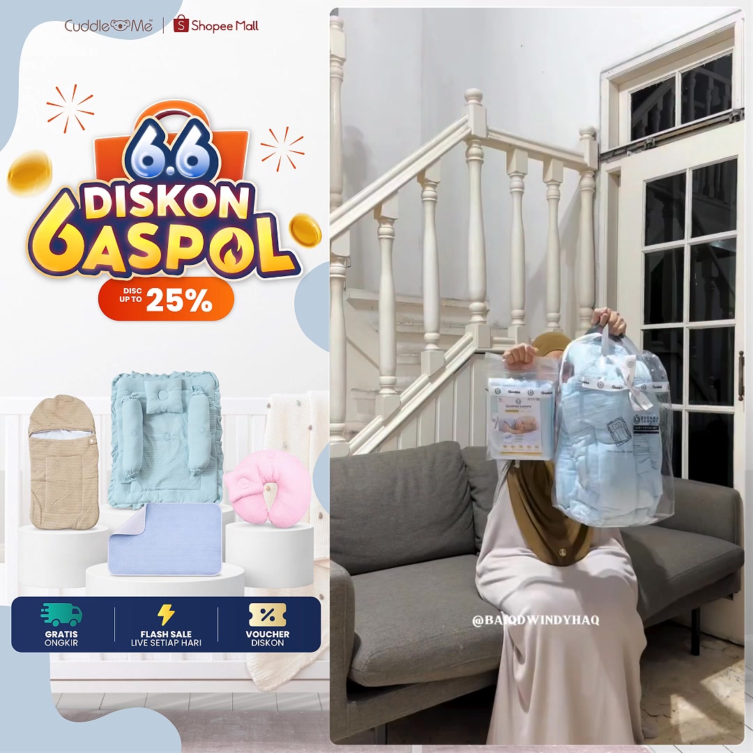 Quokka Baby Indonesia Facebook ad: 𝐏𝐑𝐎𝐌𝐎 𝟔.𝟔: 𝐏𝐞𝐫𝐥𝐞𝐧𝐠𝐤𝐚𝐩𝐚𝐧 𝐁𝐚𝐲𝐢…