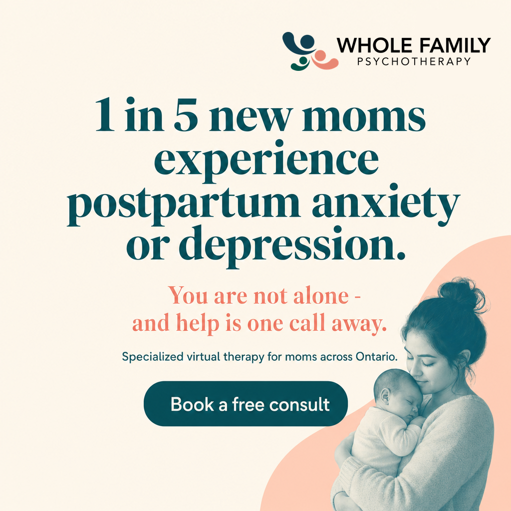 Whole Family Psychotherapy Facebook ad