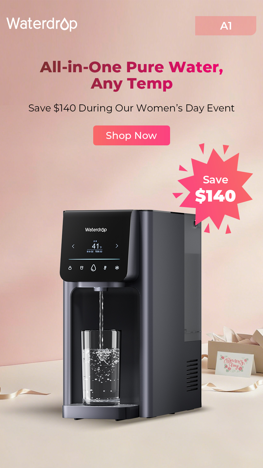 Waterdrop Filter Facebook ad