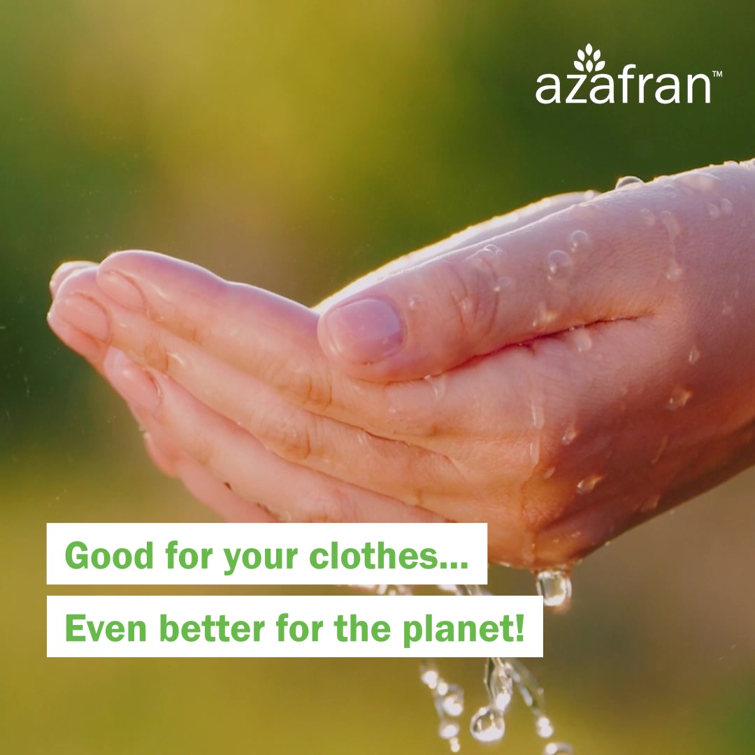 Azafran Facebook ad: Made from eco-friendly, plant-based ingredients, this…