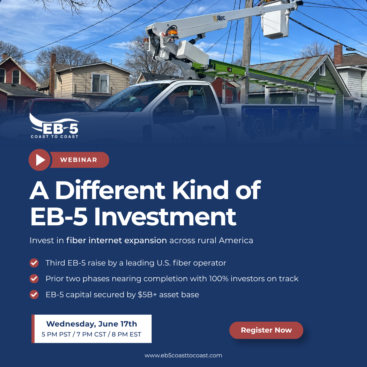 EB-5 Coast to Coast Facebook ad: A Different Kind of Rural EB-5 Project