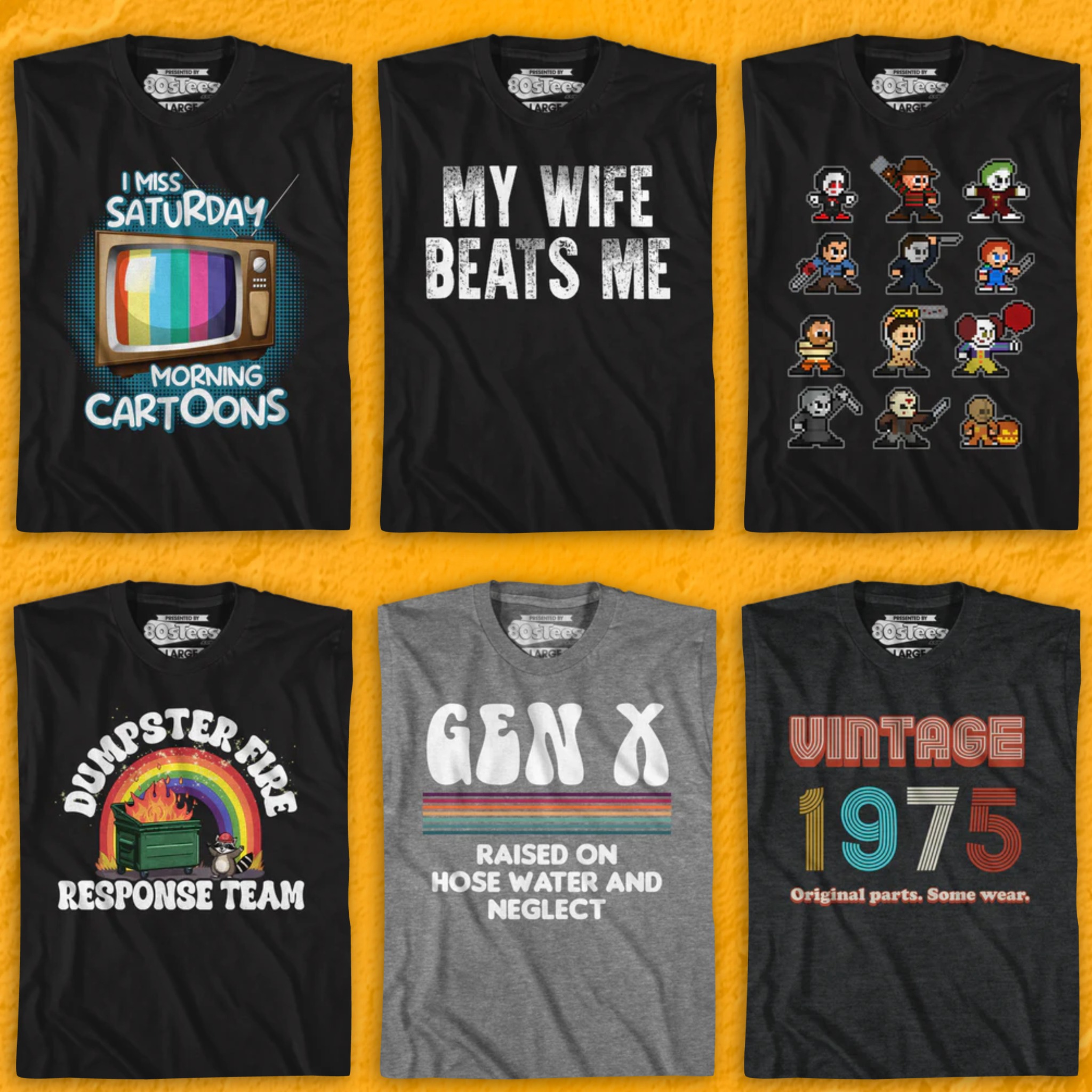 80sTees.com Facebook ad