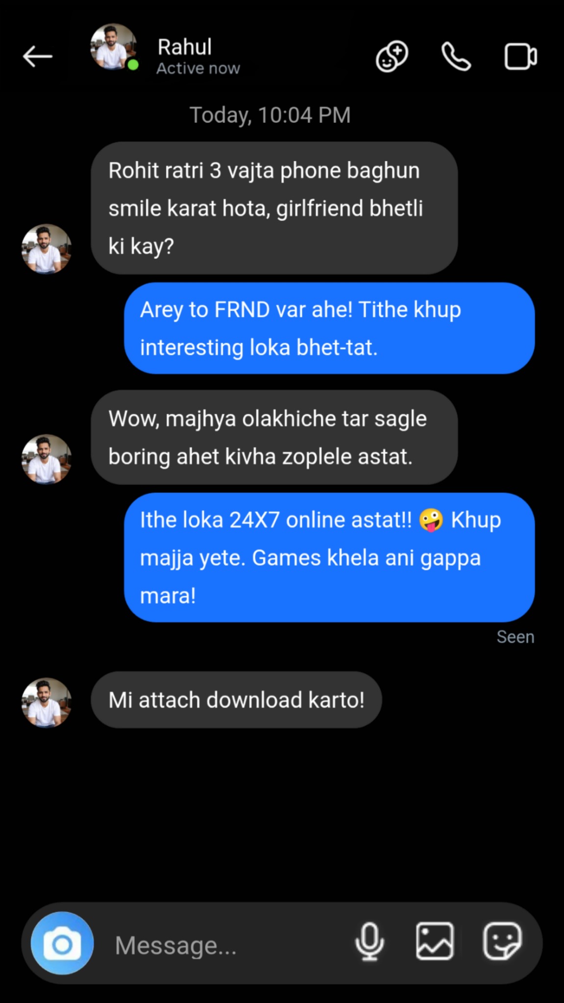 FRND Facebook ad