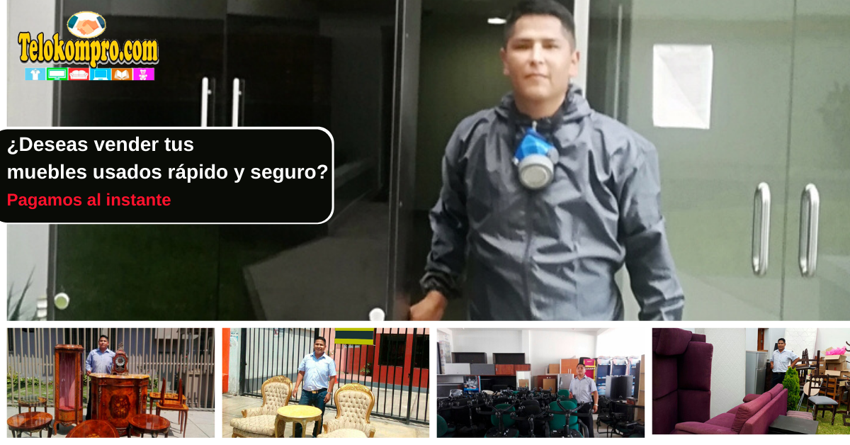 Telokompro Compradores de Cosas Usadas Facebook ad: Compramos cosas usadas y antigüedades