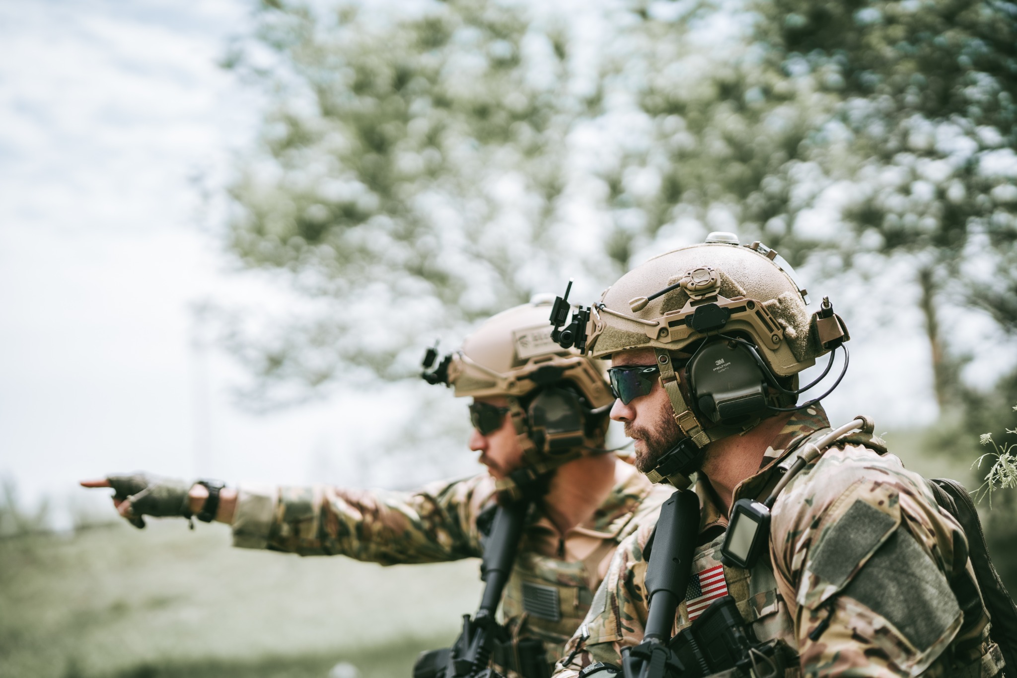 Hard Head Veterans Facebook ad: Ballistic Helmets to Keep You in the Fight