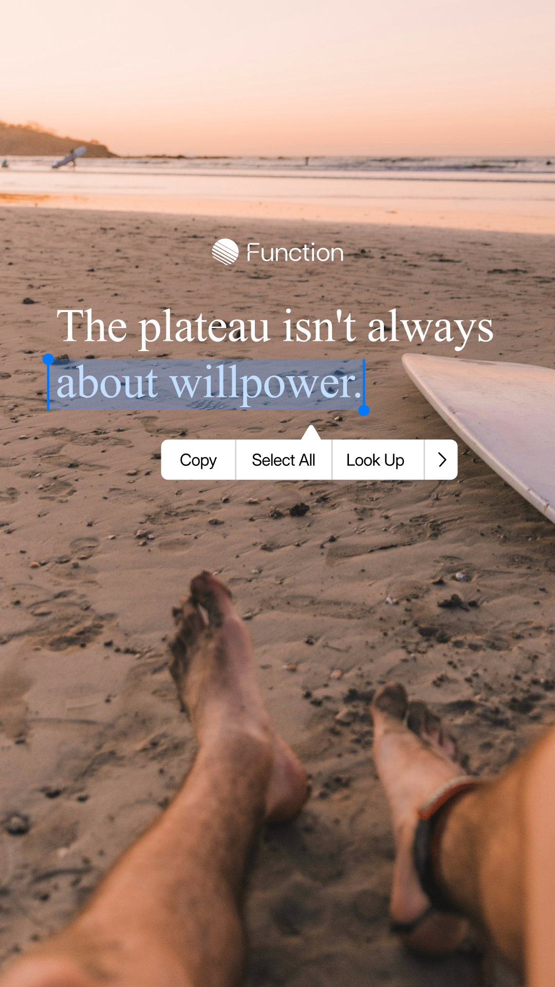 Function Health Facebook ad