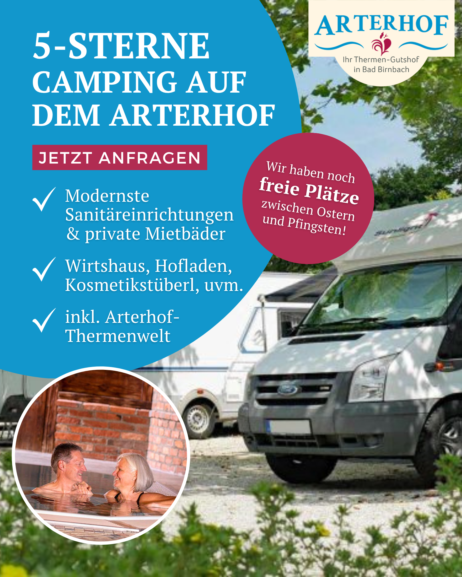 Arterhof Gutshof Camping Facebook ad