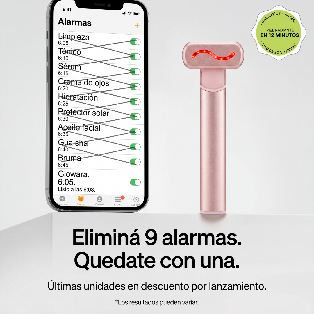 Glowara Facebook ad: ¡12 cuotas sin interes!