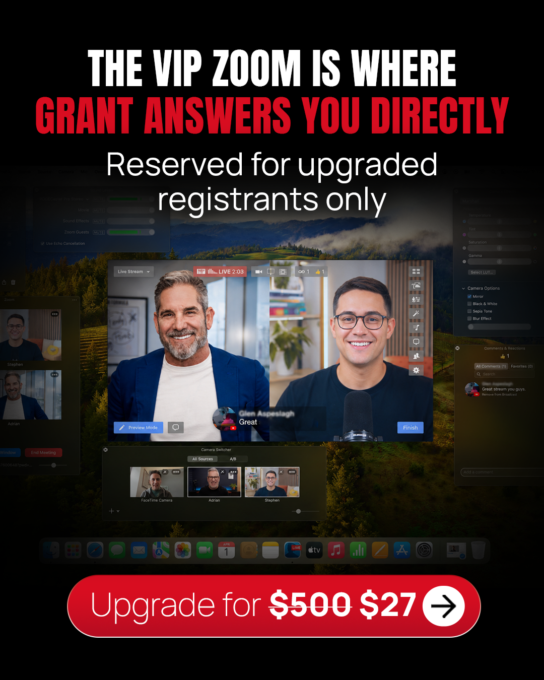 Grant Cardone Facebook ad