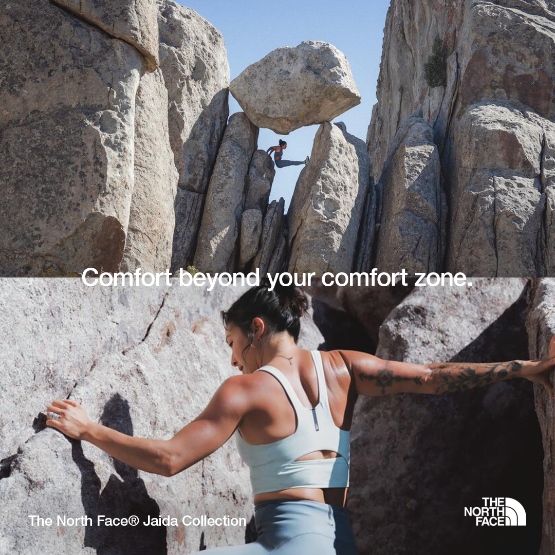 The North Face Facebook ad