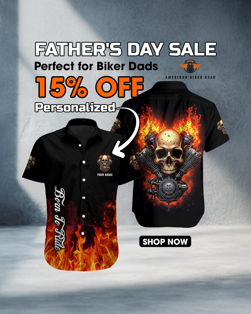 BikerGear - Fuel & Freedom Facebook ad