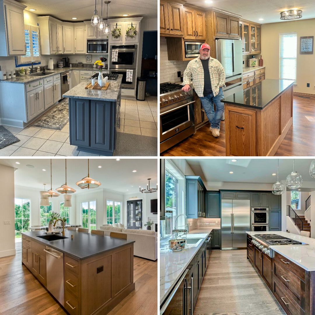 Cartwright Construction Facebook ad: Stress-Free Kitchen Remodeling at Fair Prices.