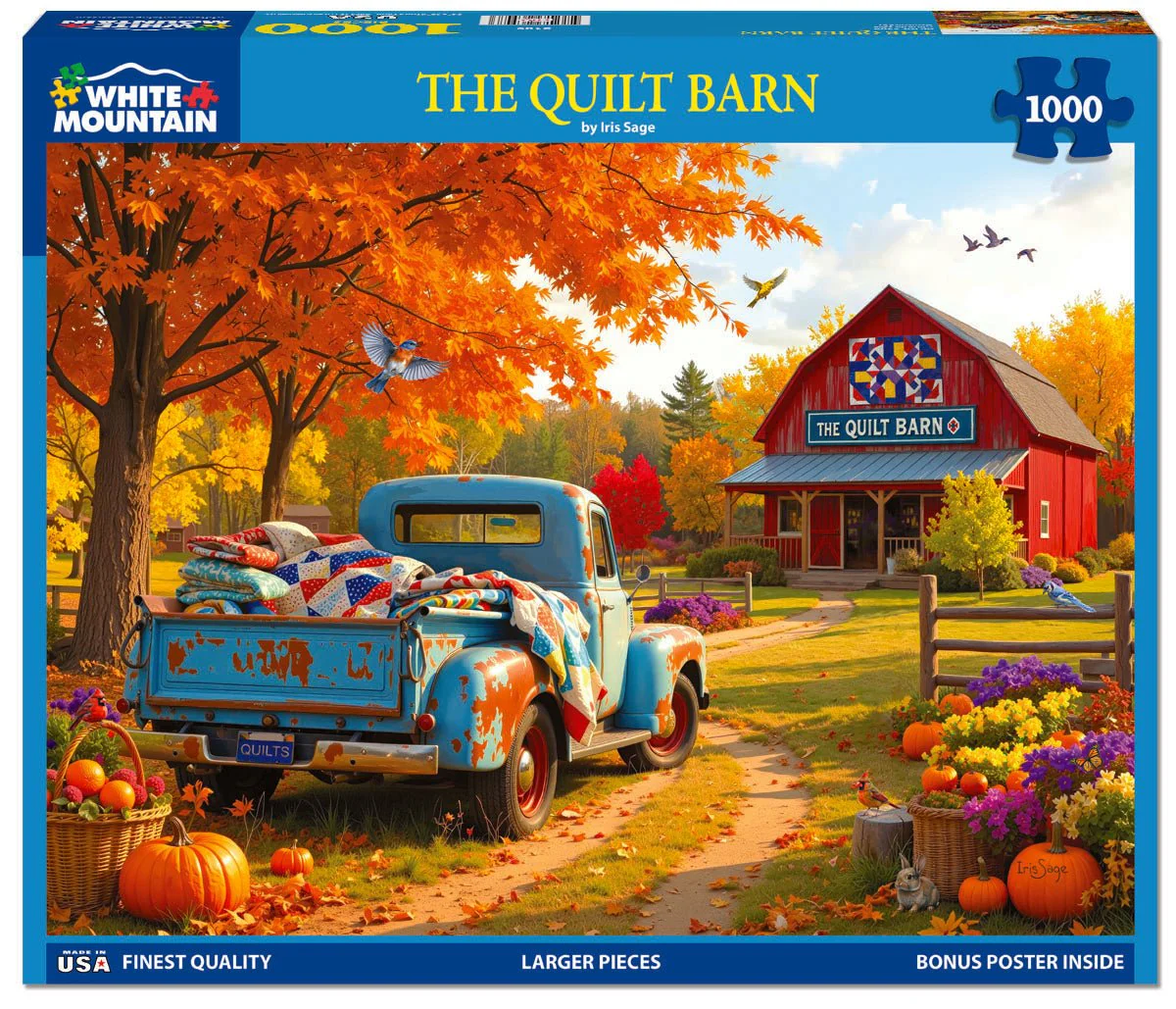 White Mountain Puzzles Facebook ad